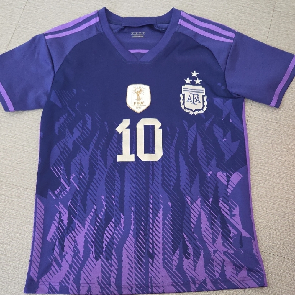 Kids Purple Soccer Jersey